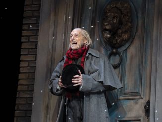Scrooge happy